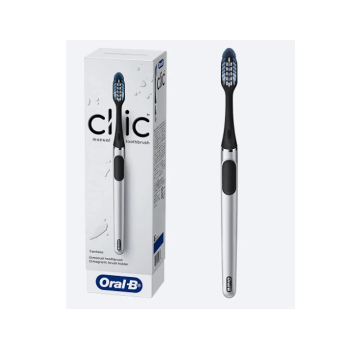 Periuta Dinti Clic Onyx Silver Oral-B